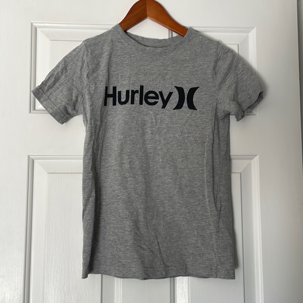 Boys Medium Gray Hurley T-shirt